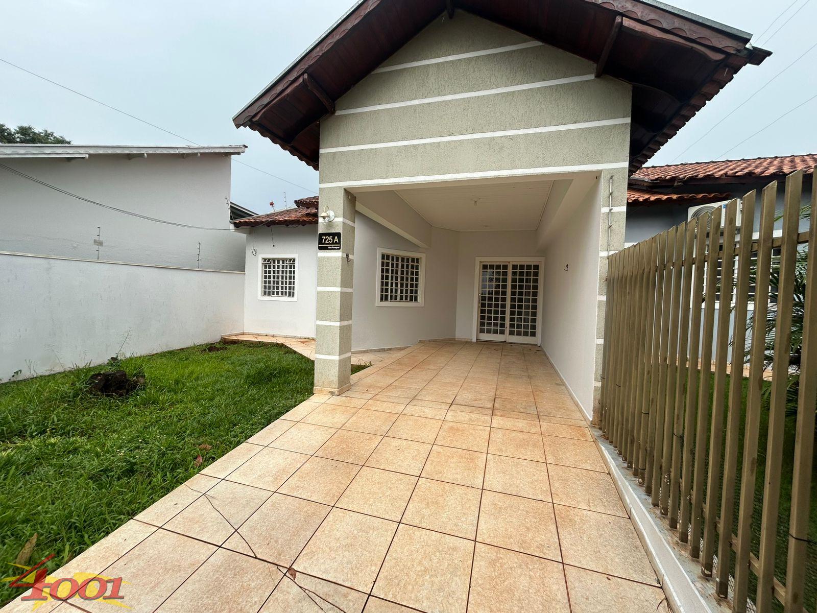 Casa com 3 dormitórios para locação, VILA VELHA, GUAIRA - PR
