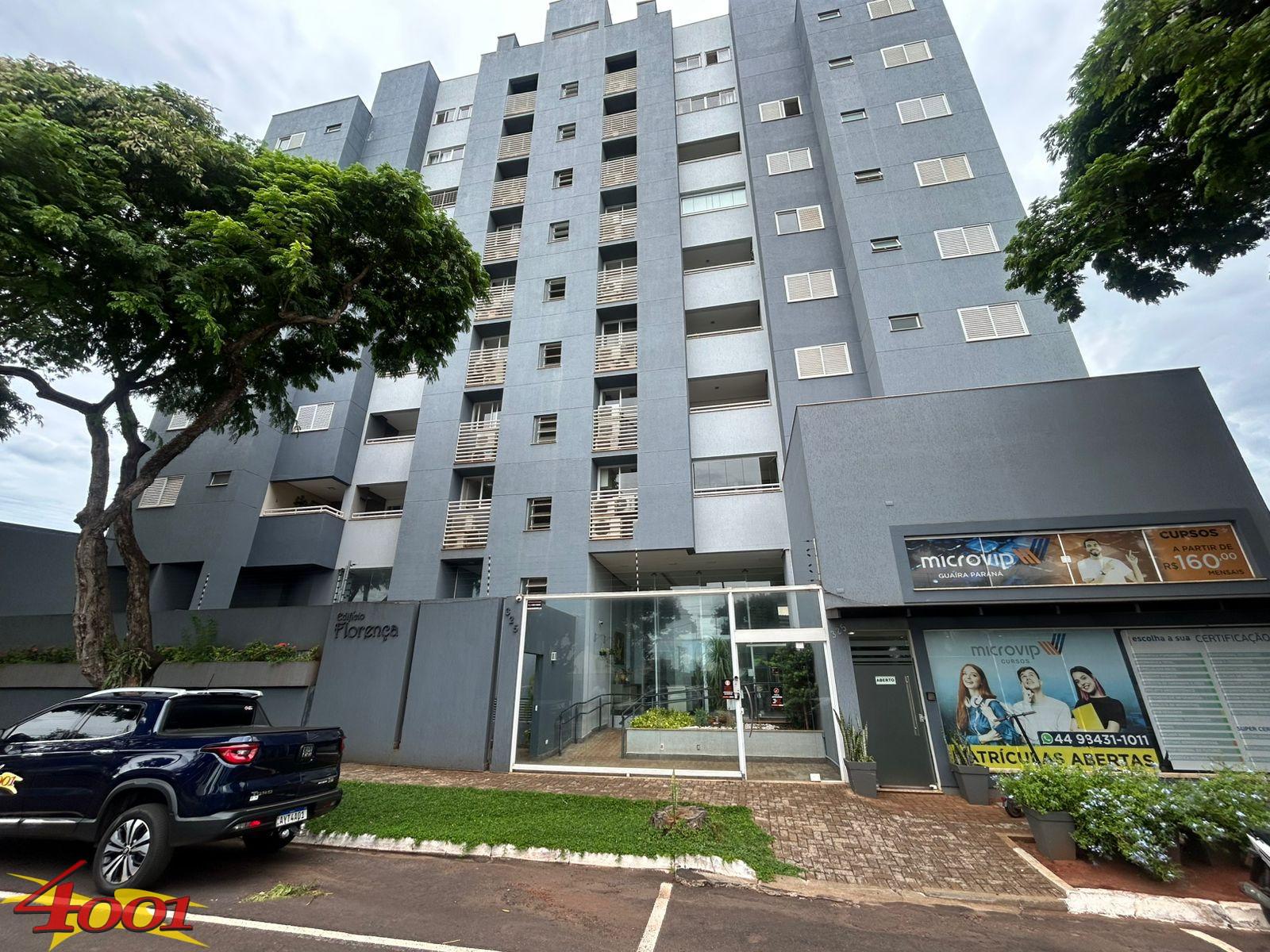 Apartamento com 3 dormitórios para locação, CENTRO, GUAIRA - PR