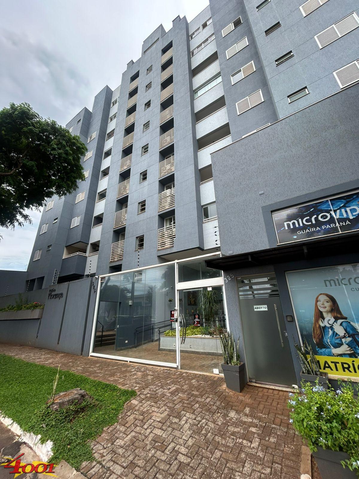 Apartamento com 3 dormitórios para locação, CENTRO, GUAIRA - PR