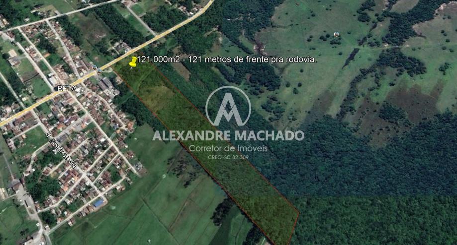 Loteamento para permuta com aporte financeiro em SAO FRANCISCO DO SUL - SC