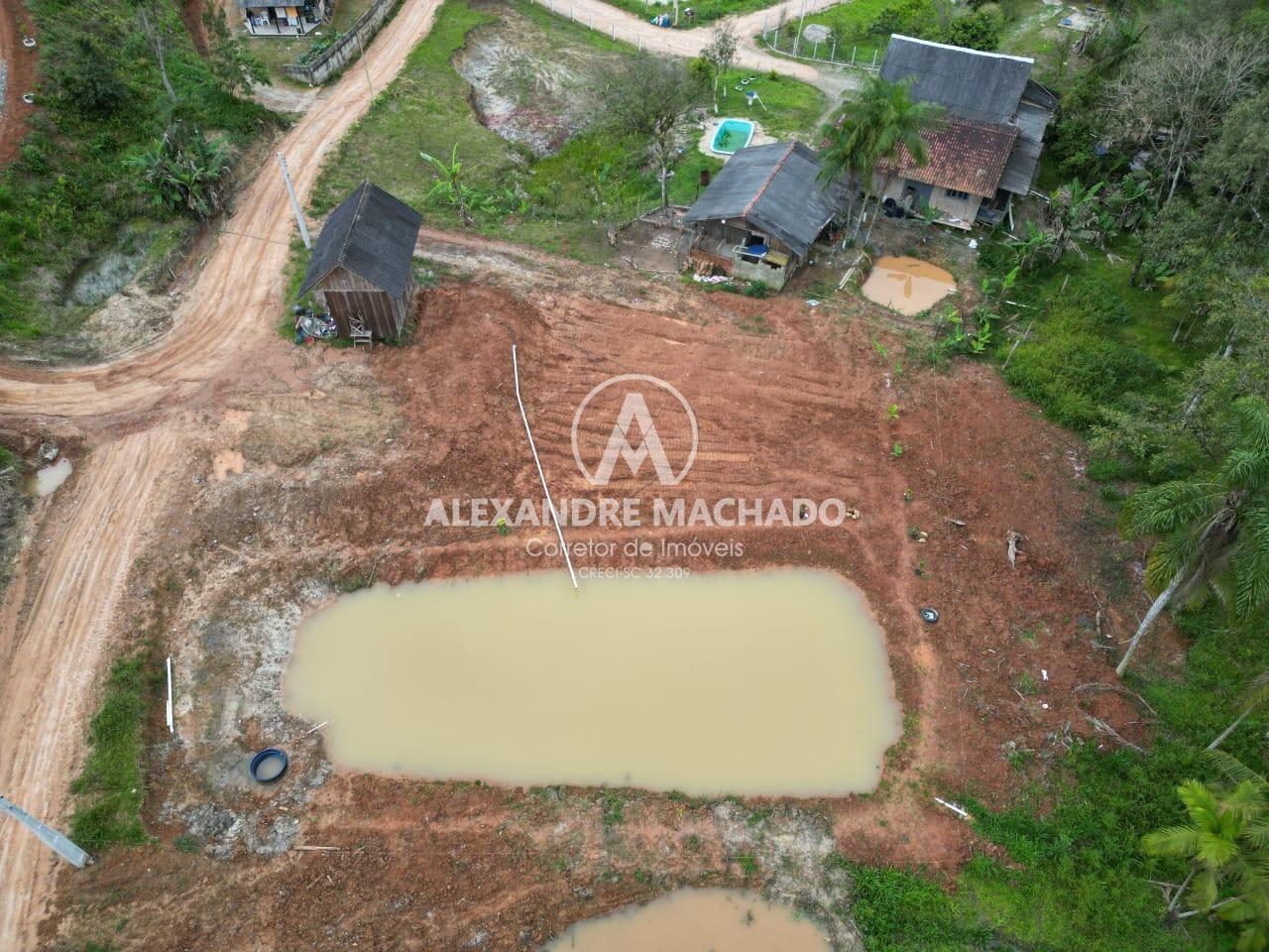 Chácara com lagoa e chalé à venda, MOURA, CANELINHA - SC