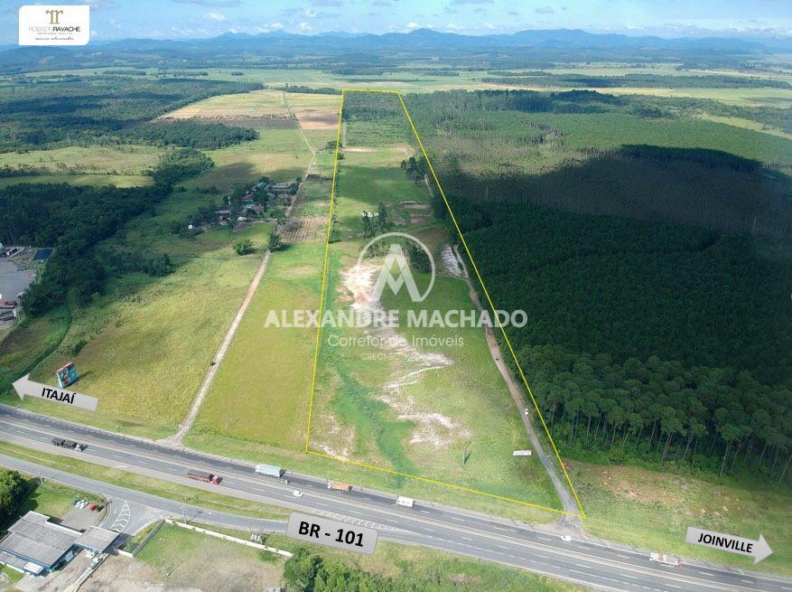 Área Industrial à venda, de frente BR 101 em ARAQUARI - SC