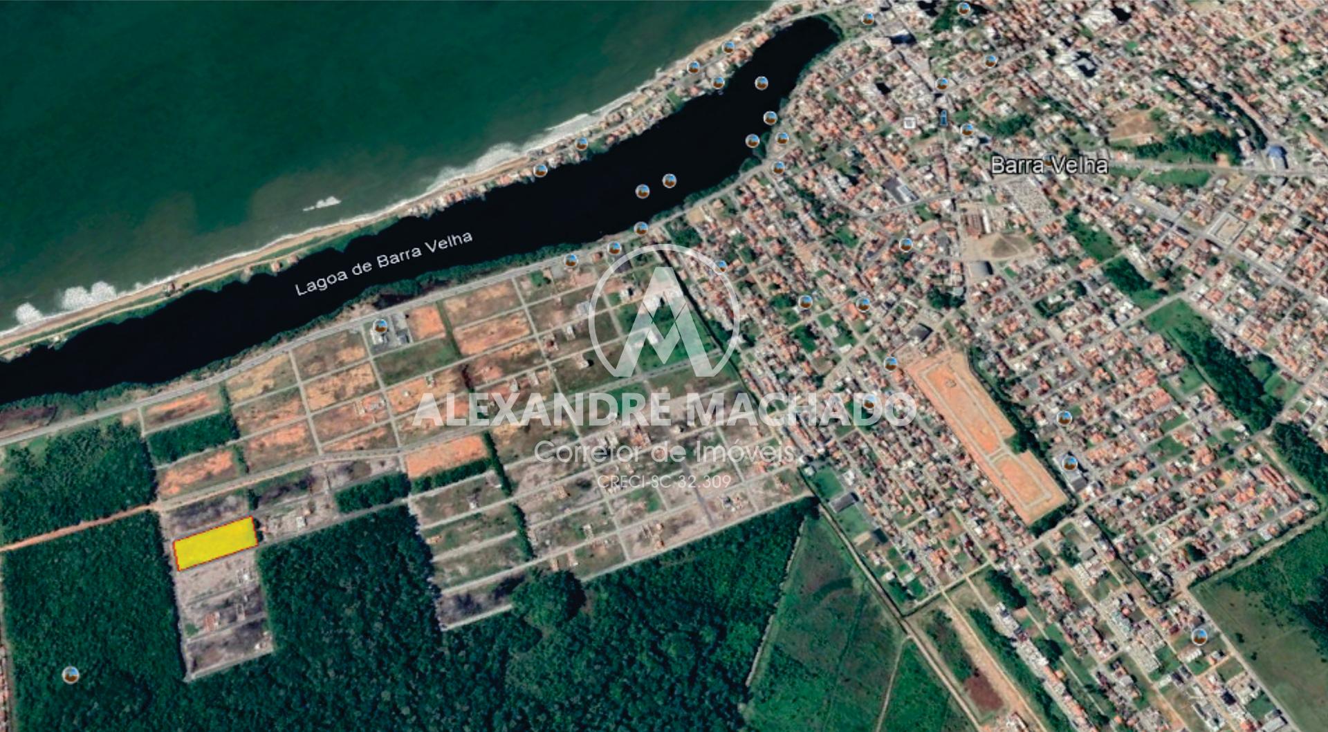 Terreno com 10.000 mil metros para permuta 100% em  BARRA VELHA - SC