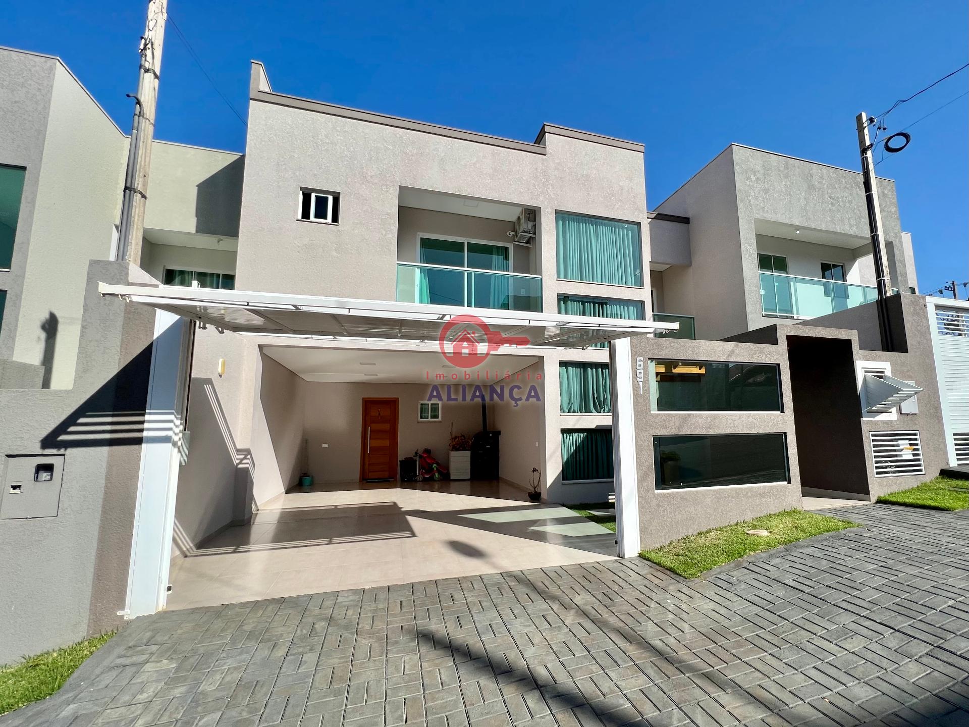 Sobrado com 3 dormit?rios para loca??o, JARDIM PANCERA, TOLEDO...