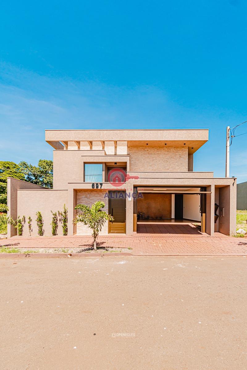 CASA TERREA LOCALIZADA  NO JD PORTO ALEGRE  03 SUITES, SENDO TODOS COM MVEIS EM MDF - ANTIALRGICO 