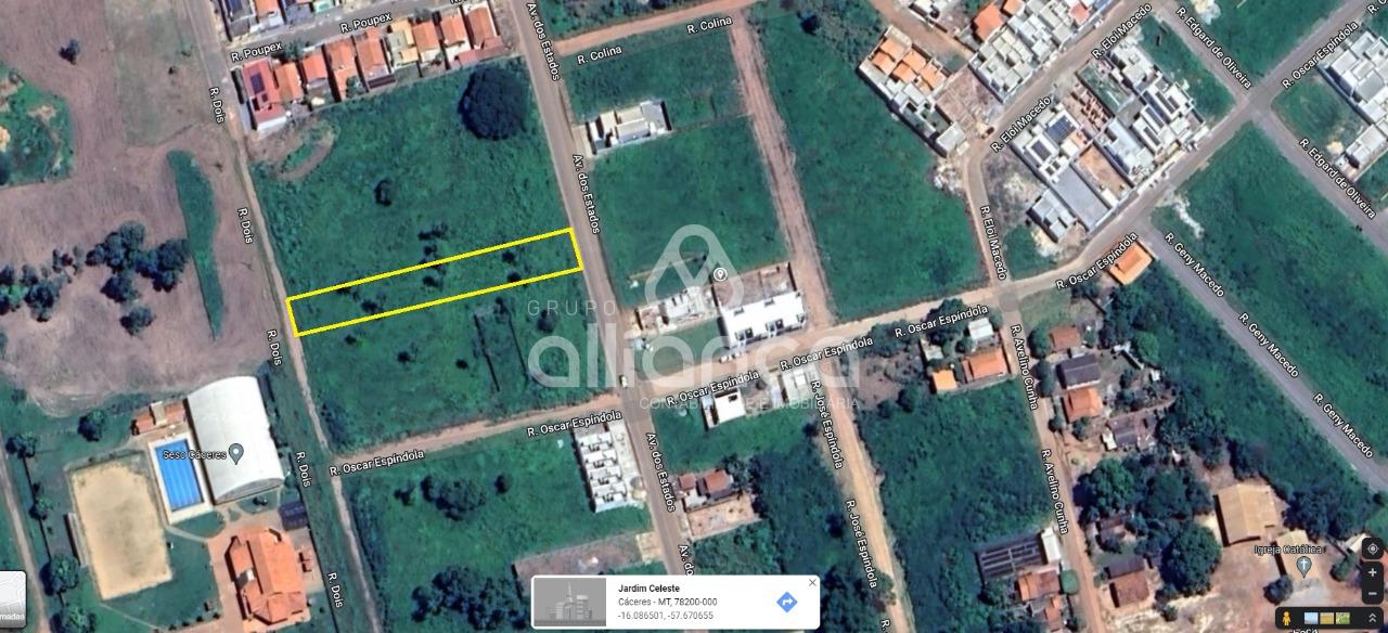 Terreno à venda, jardim celeste, CACERES - MT