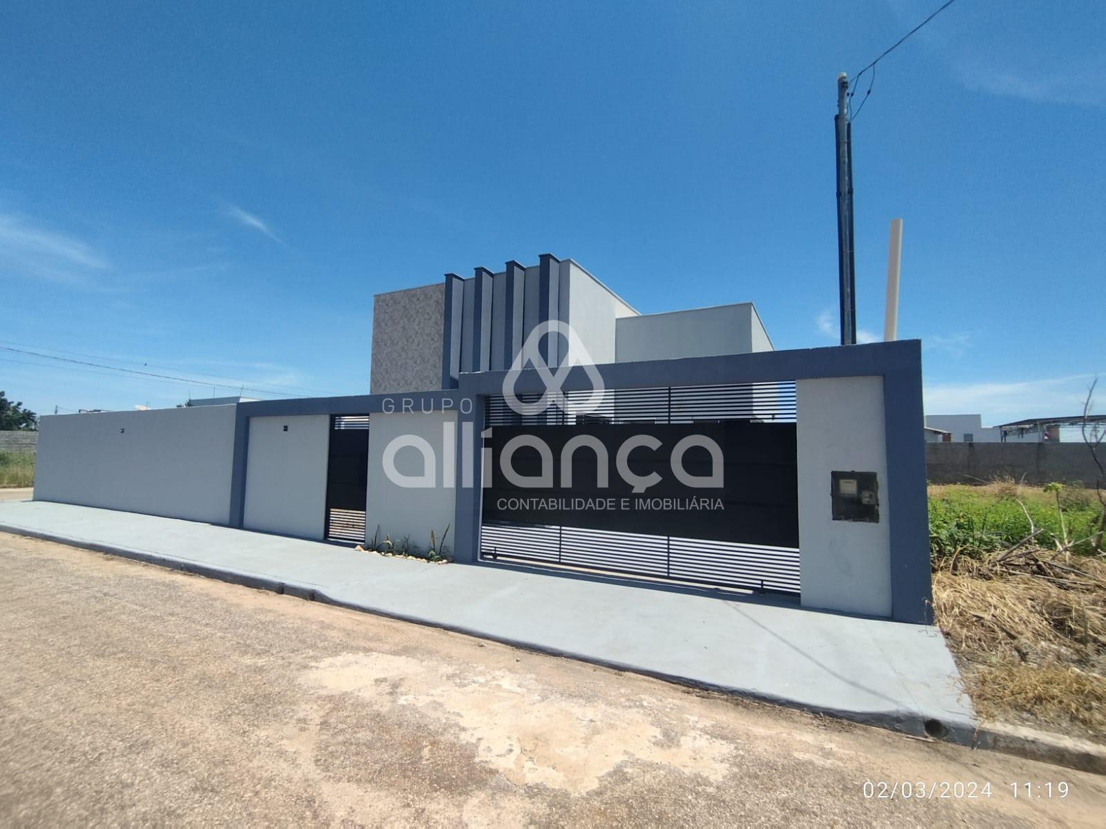 Casa com 2 dormitórios para locação, VILA NOVA, CACERES - MT