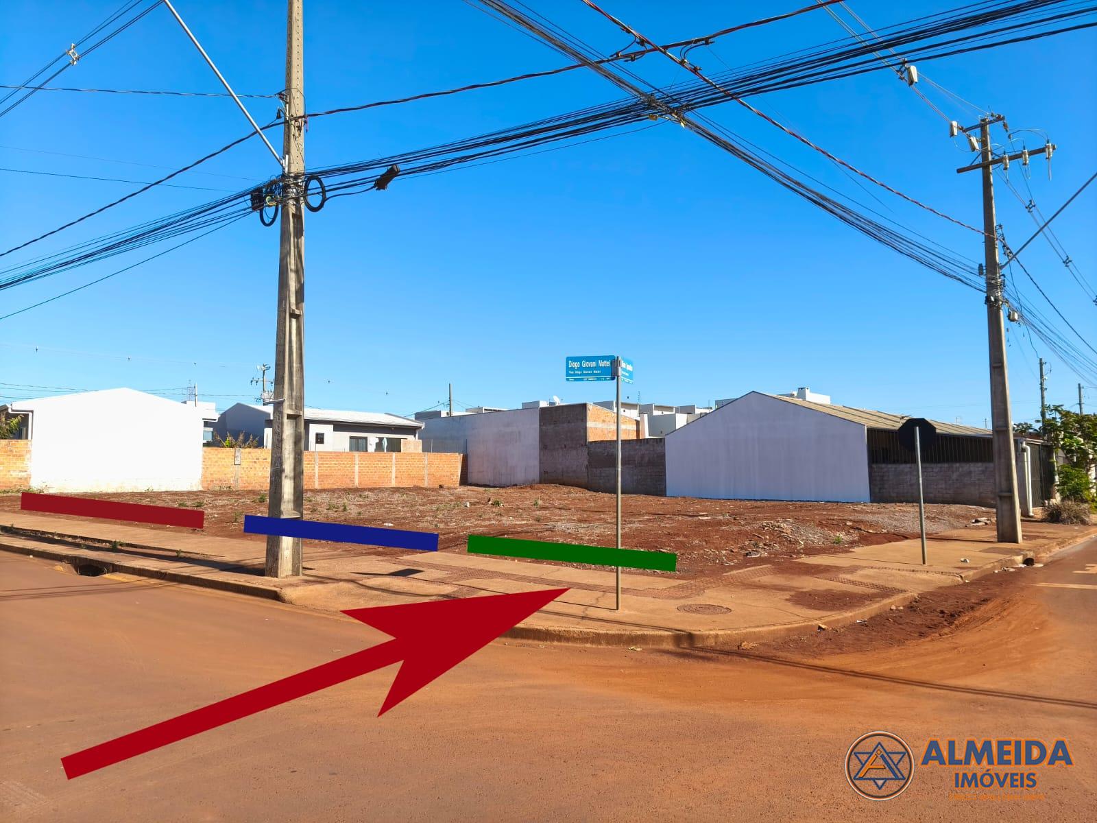 TERRENO DE ESQUINA  PARA VENDA  LOCALIZADO NO LOTEAMENTO SIENA...