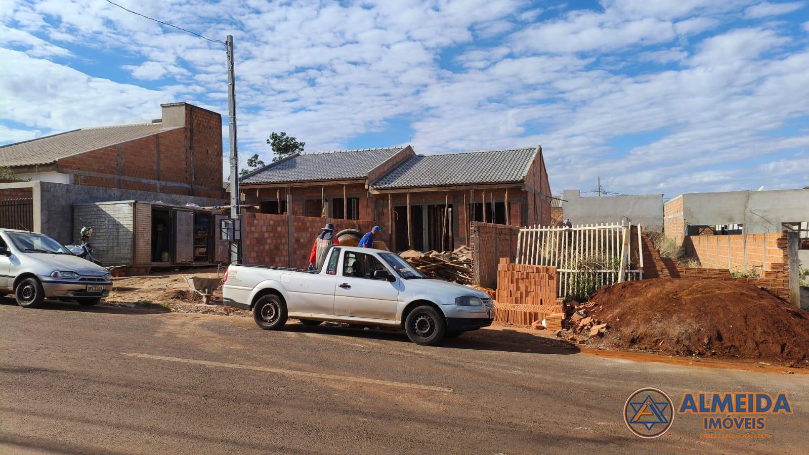 CASAS EM CONSTRUÇÃO  PARA VENDA COM 02 QUARTOS E SOBRA DE TERR...