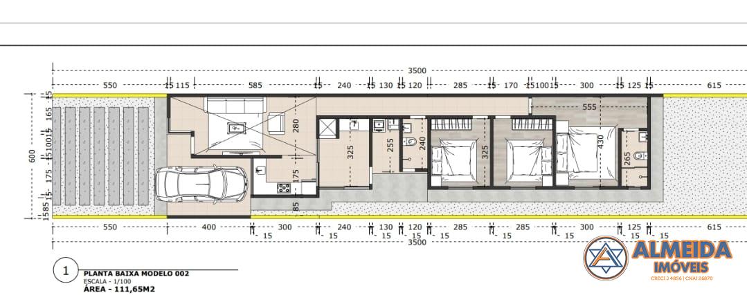 CASA NOVA EM CONSTRUÇÃO PARA VENDA COM SOBRA DE TERRENO NO BAI...