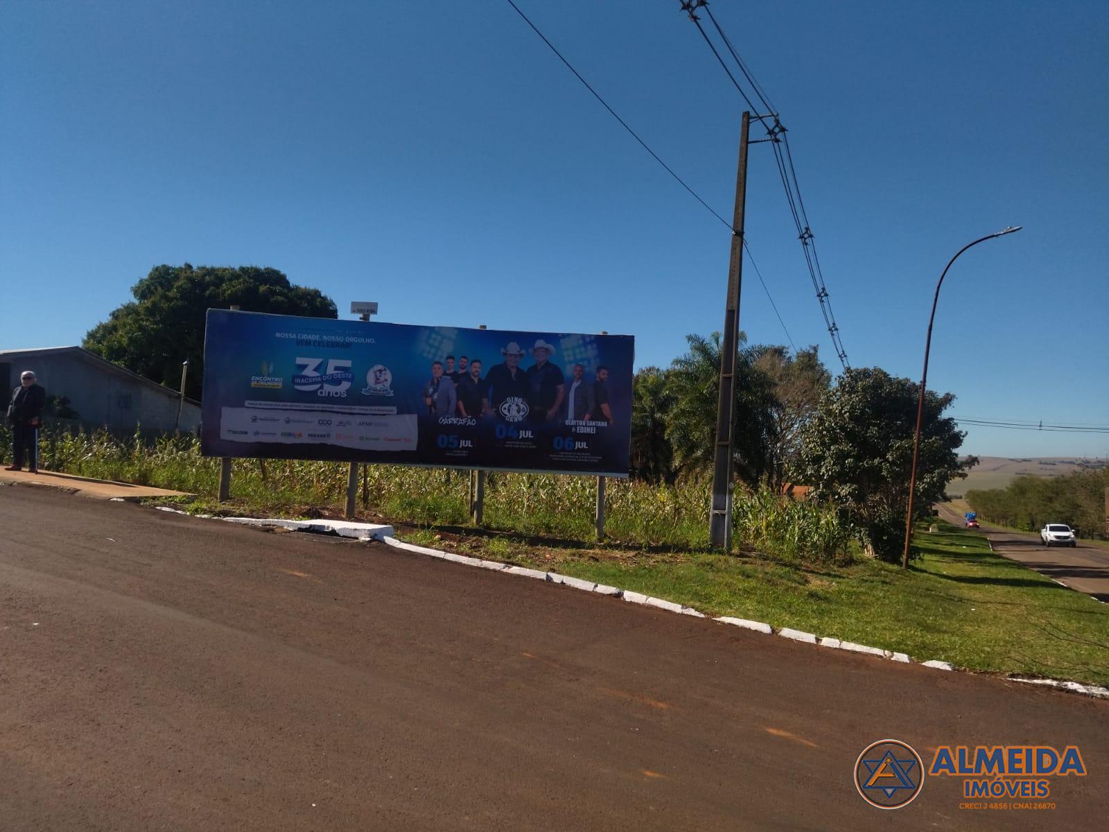 TERRENO PARA VENDA  LOCALIZADO EM IRACEMA DO OESTE - PR