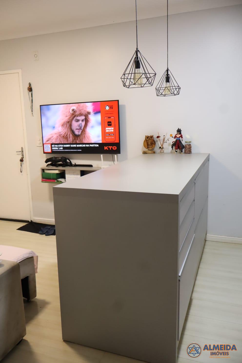 APARTAMENTO TRREO SEMIMOBILIADO PARA VENDA NO RESIDENCIAL NOVA CONQUISTA NO BAIRRO ALTO ALEGRE.