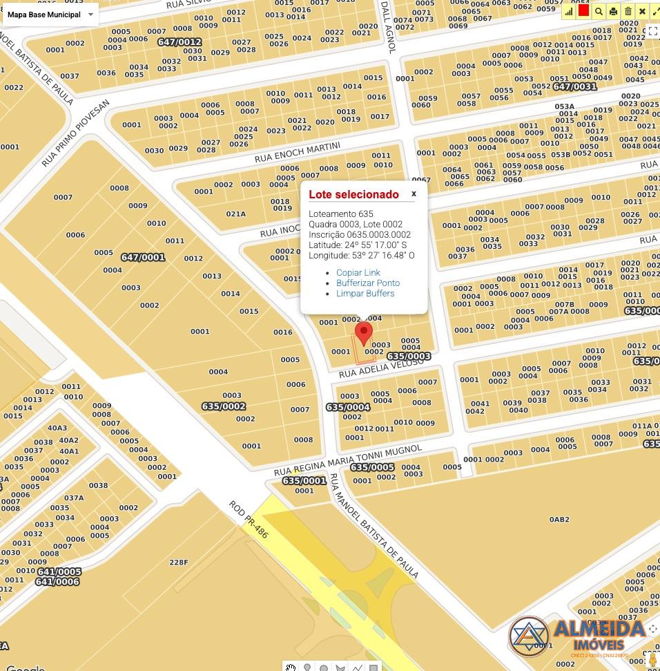 EXCELENTE TERRENO PARA VENDA ÓTIMA LOCALIZAÇÃO NO LOTEAMENTO R...