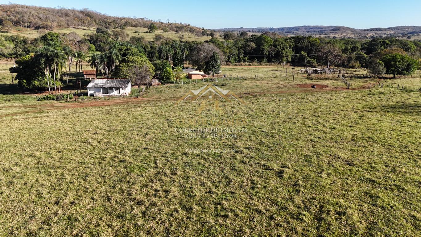 Chácara de 54 Hectares Jaraguari-MS com Rio.