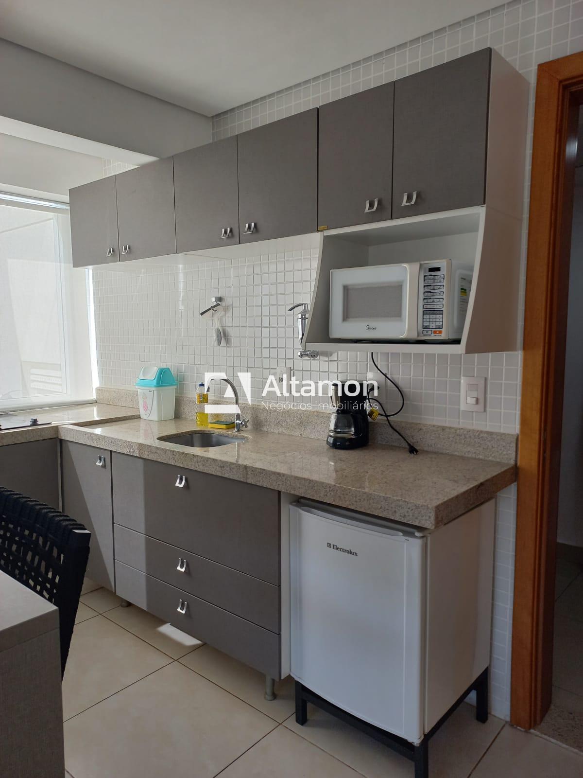 Venda, Flat Mobiliado com Uma suíte, sala, cozinha. Completo