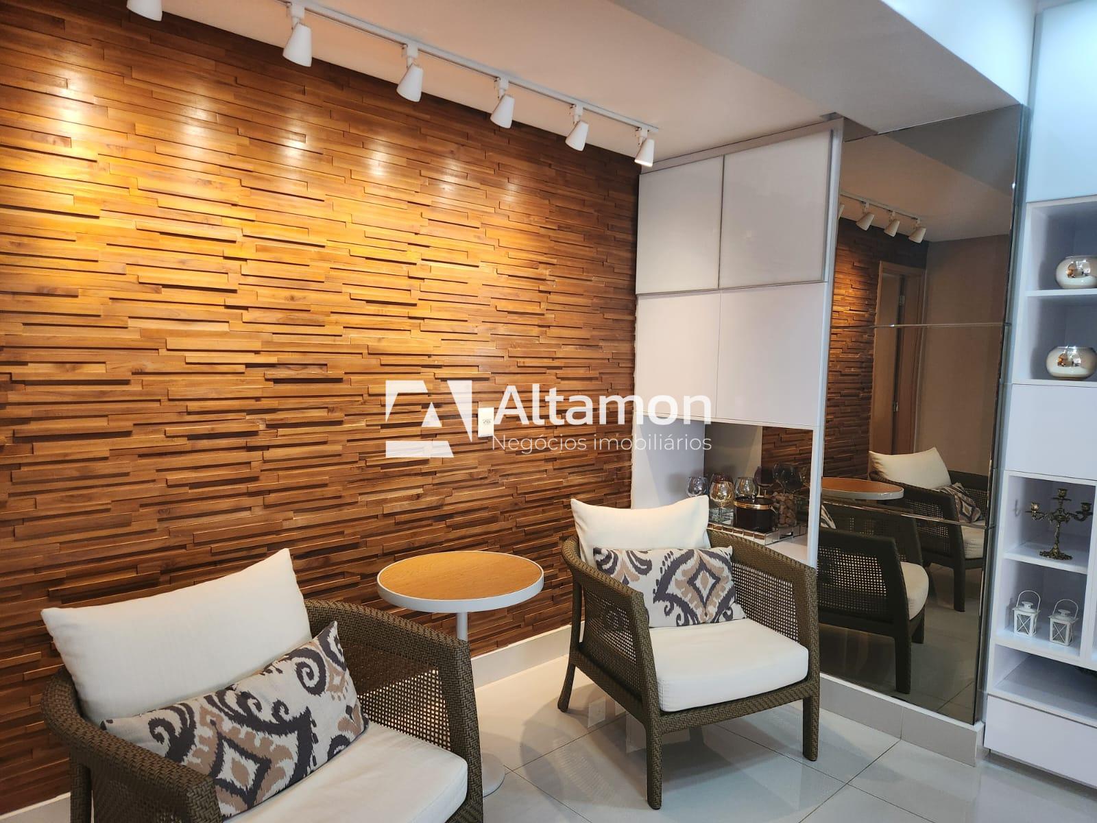 Apartamento com 2 suites, banheiro social, lavabo, sala 2 ambi...
