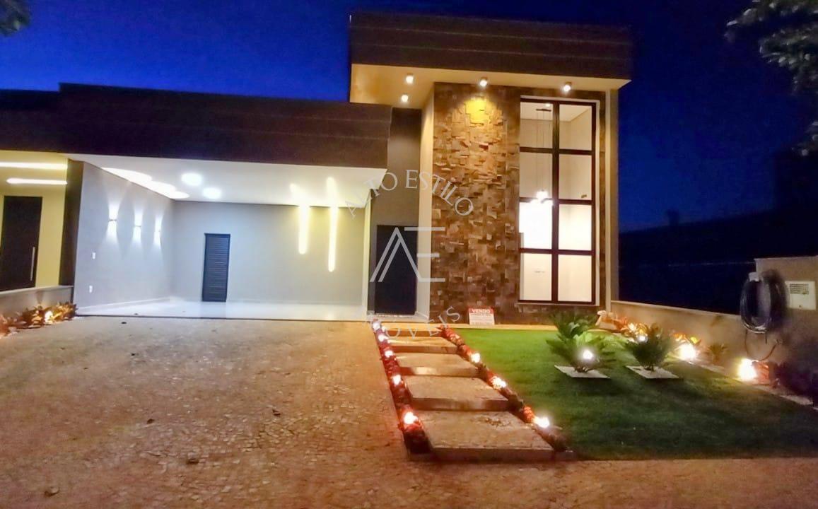 Casa térrea nova 3 suites 172 mt  face sombra vivendas da mata
