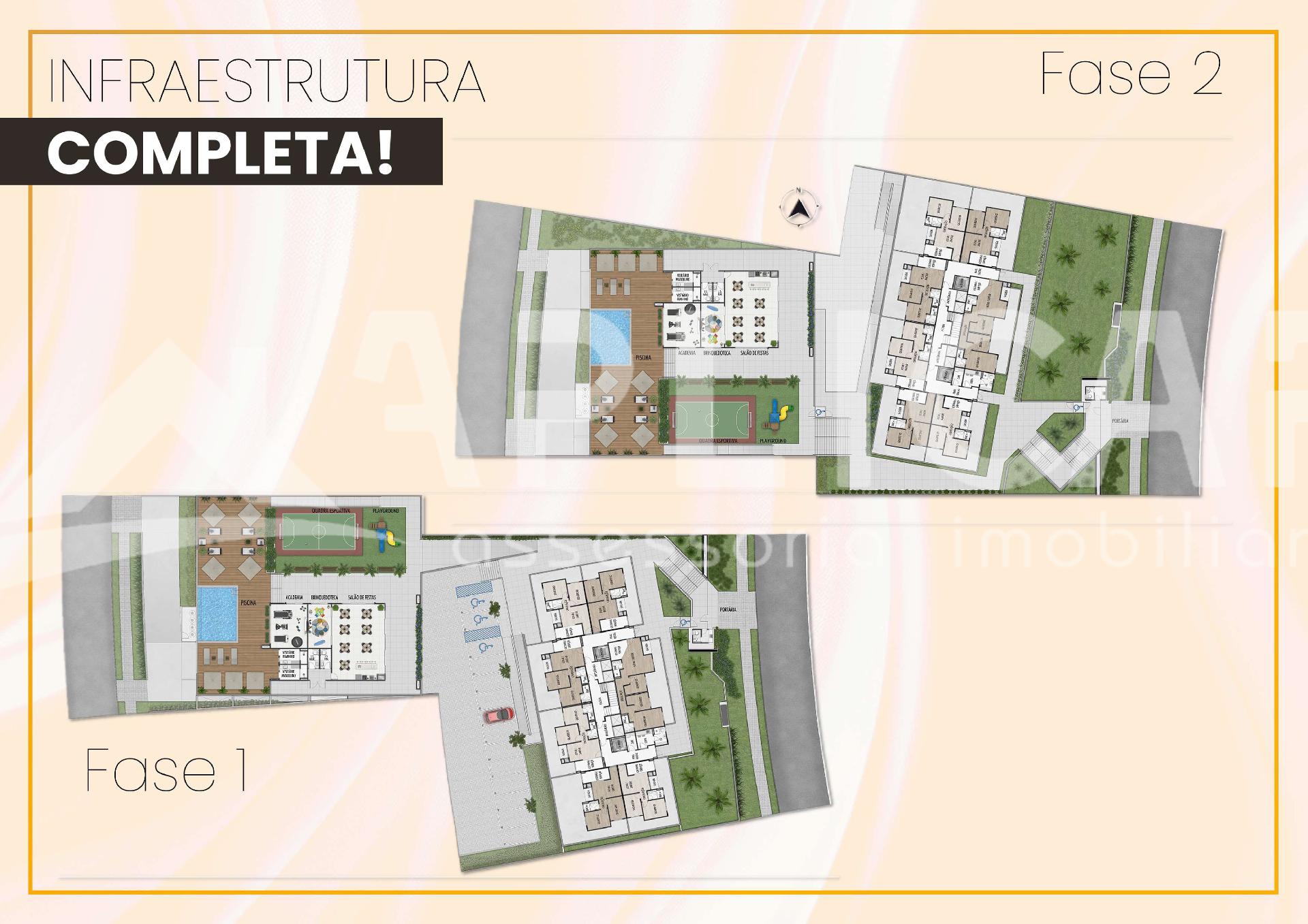 APARTAMENTO NO RESIDENCIAL SUNSET CLUB, JARDIM FESTUGATO EM FO...