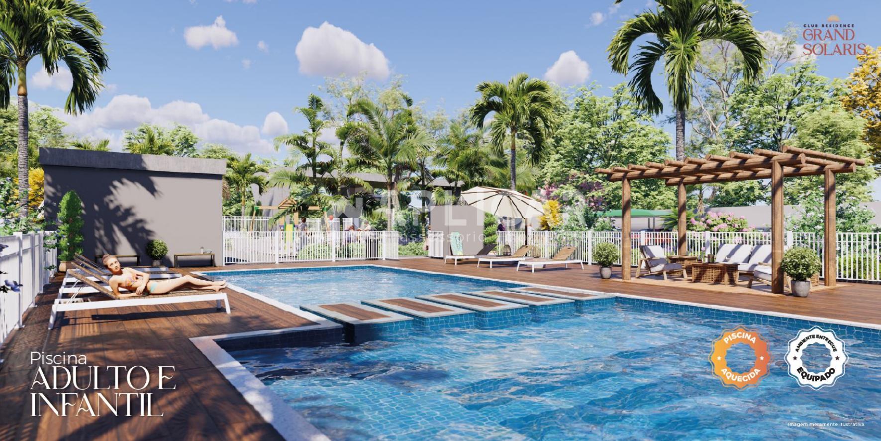 Apartamentos à venda no GRAND SOLARIS CLUB, Polo Centro, FOZ D...