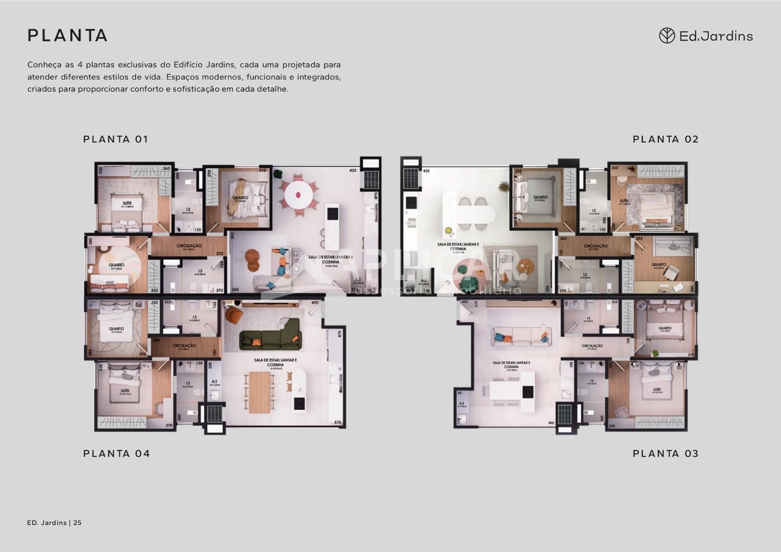 APARTAMENTO NOVO NO EDIFÍCIO JARDINS - FOZ DO IGUAÇU - PR