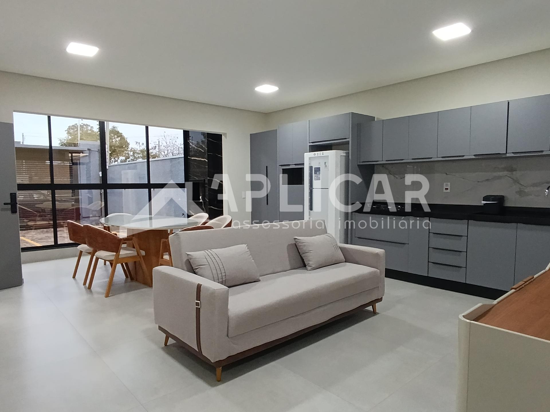Apartamento mobiliado 3 quartos (sendo 1 suíte), Pq dos Pionei...