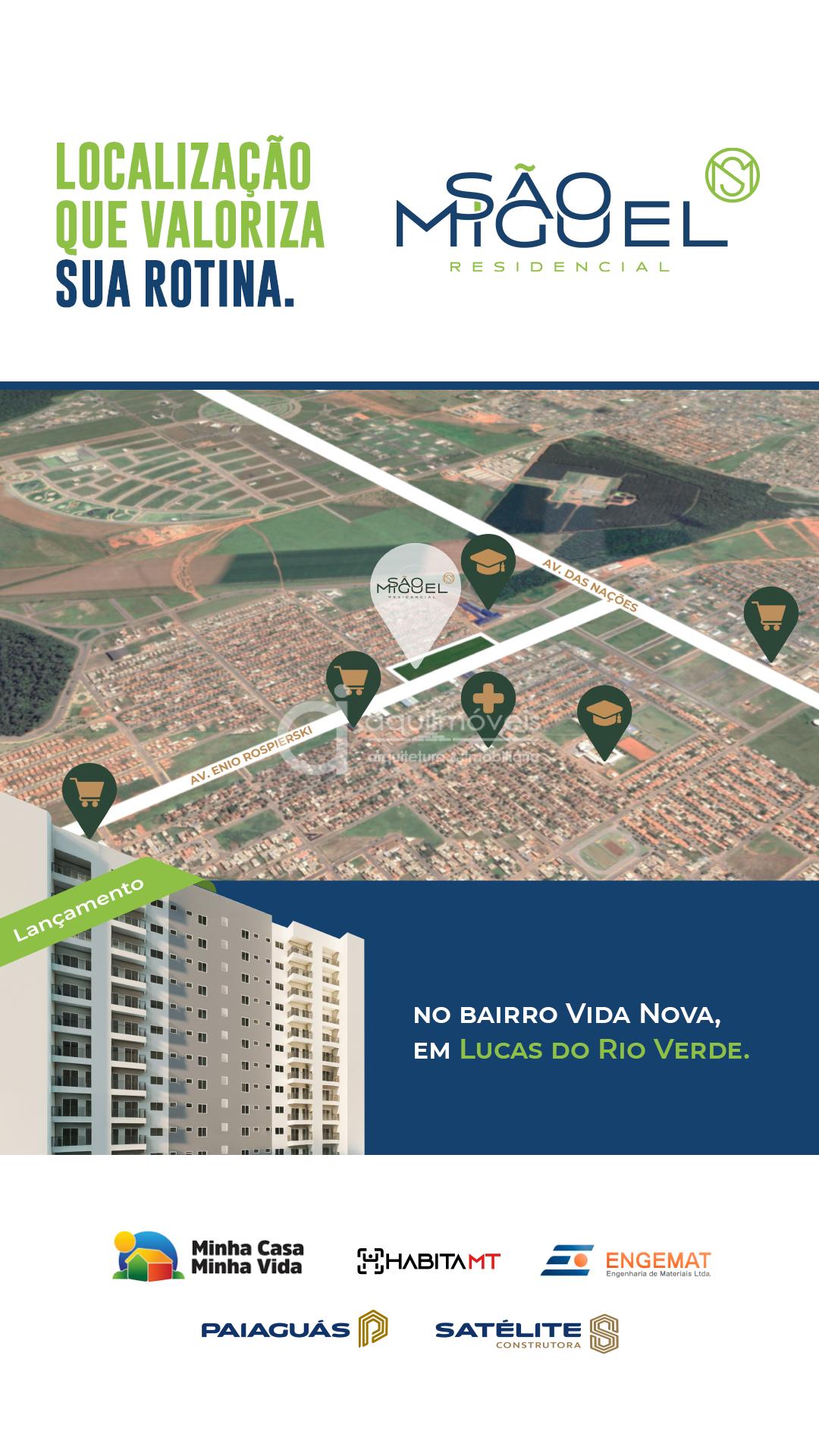 Residencial So Miguel venda, Vida Nova I, LUCAS DO RIO VERDE - MT