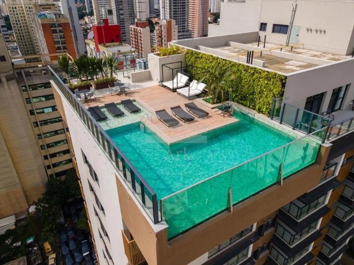 Apartamento semi mobiliado com 1 quarto, 1 banheiro e 1 vaga. ...