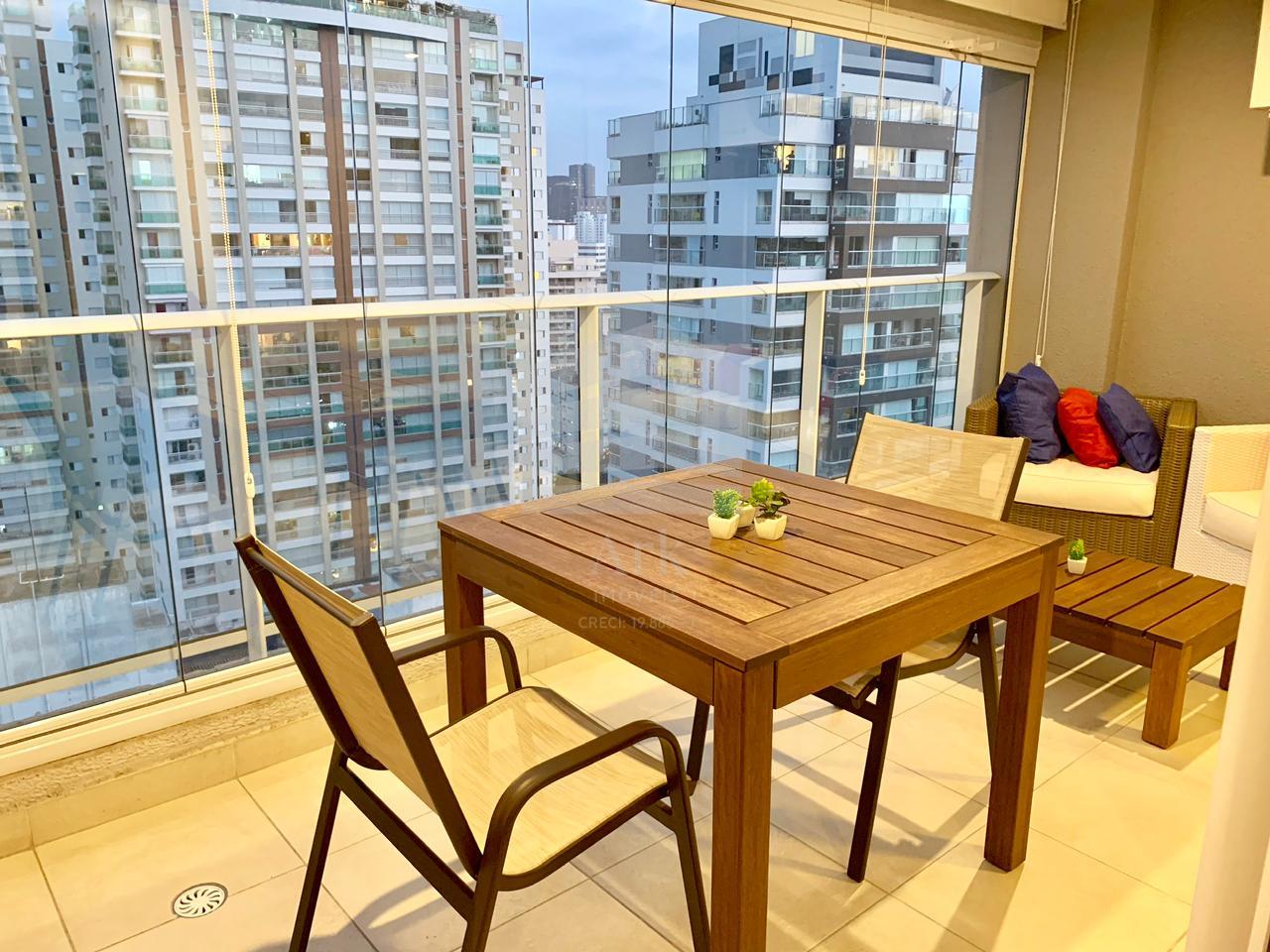 Apartamento mobiliado para locação, com 50m , 1 quarto, 1 vaga...