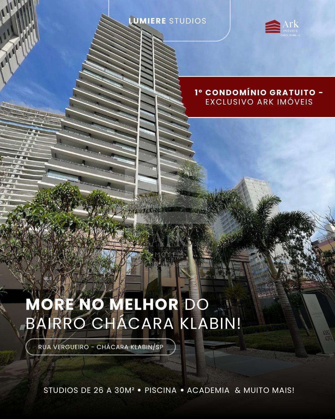 Studio ? venda, Ch?cara Klabin, 30m , Metr? Klabin - SAO PAULO...