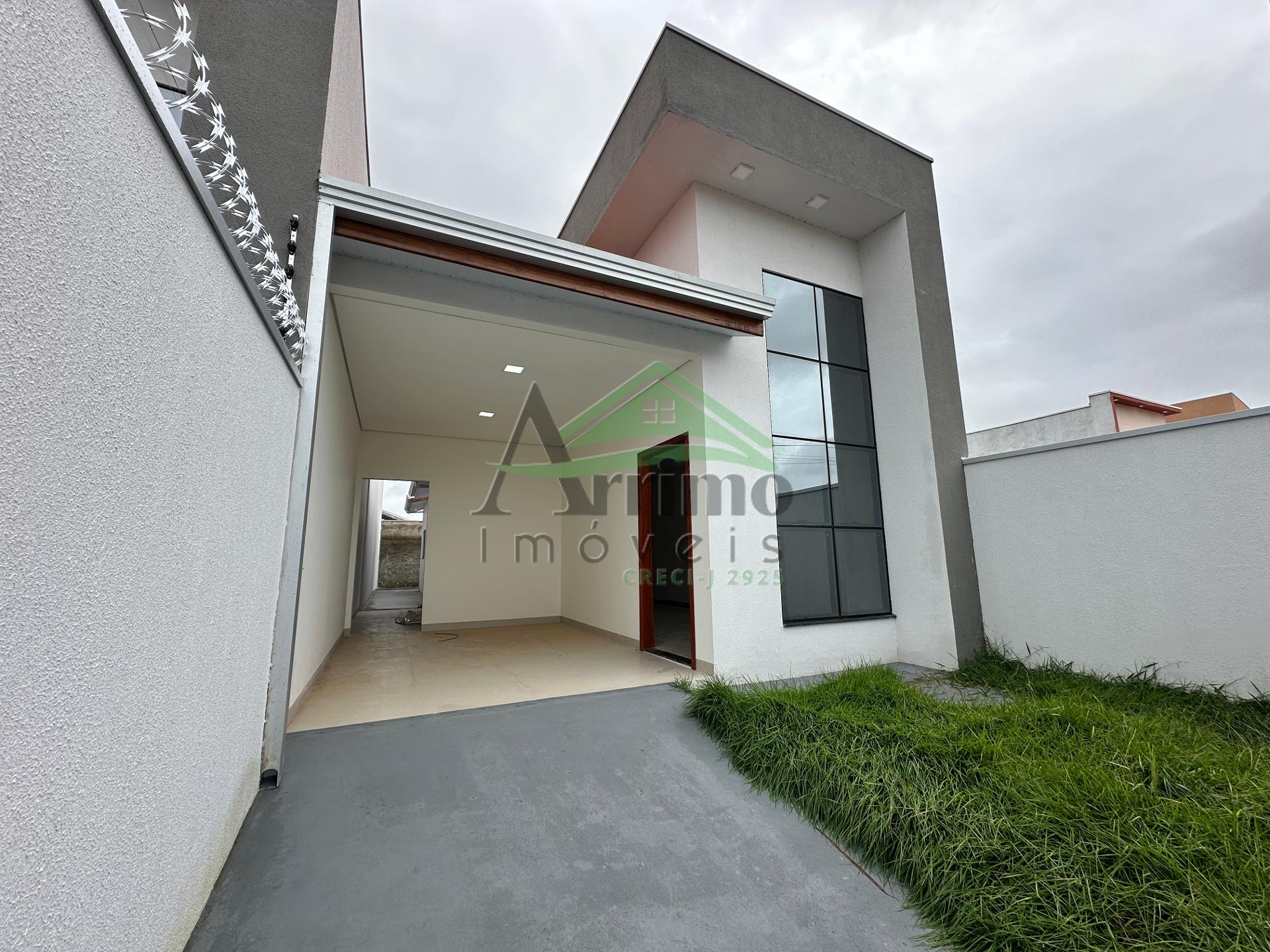 Casa ? venda no Bairro Ara?? Ji-Paran?, 2 quartos, su?te e gar...