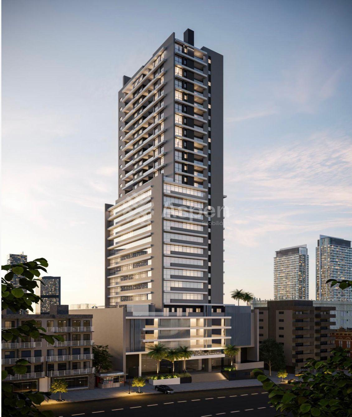 Sala comercial 82m2,  Edifício Downtown - Centro - Ponta Gross...