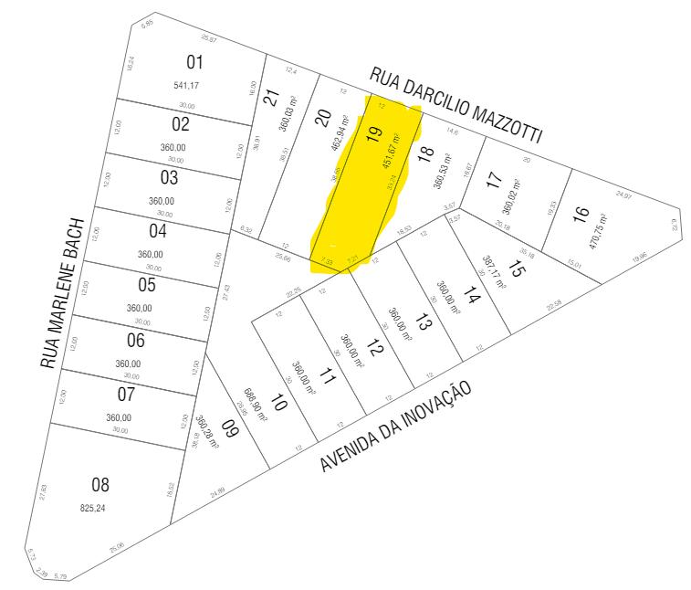 Lote à venda no bairro São Luiz próximo ao Shopping em Pato Br...