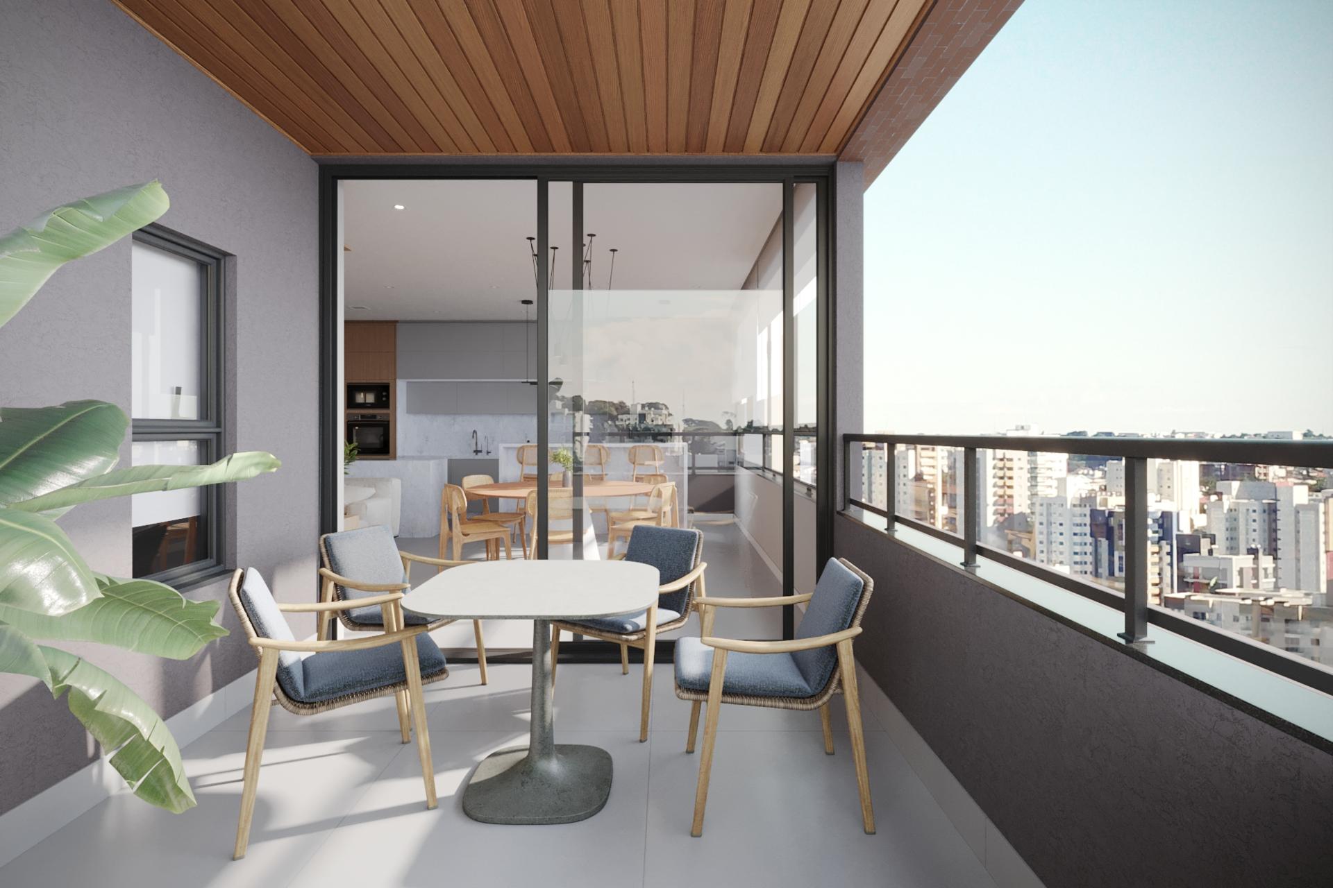 Apartamento com 01 suíte   02 quartos no Centro em Pato Branco...
