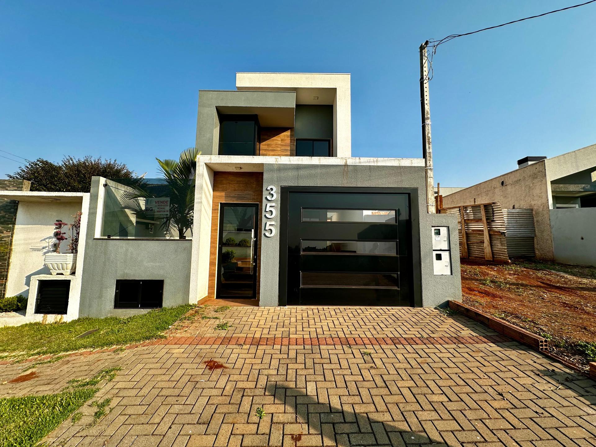 Casa NOVA com piscina à venda no bairro Fraron em Pato Branco ...