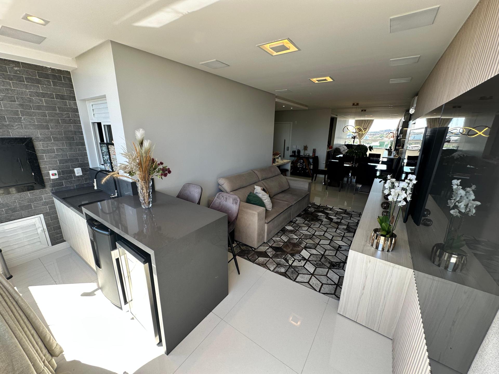 Apartamento Semi Mobiliado ? venda no Residencial Flamboyant e...