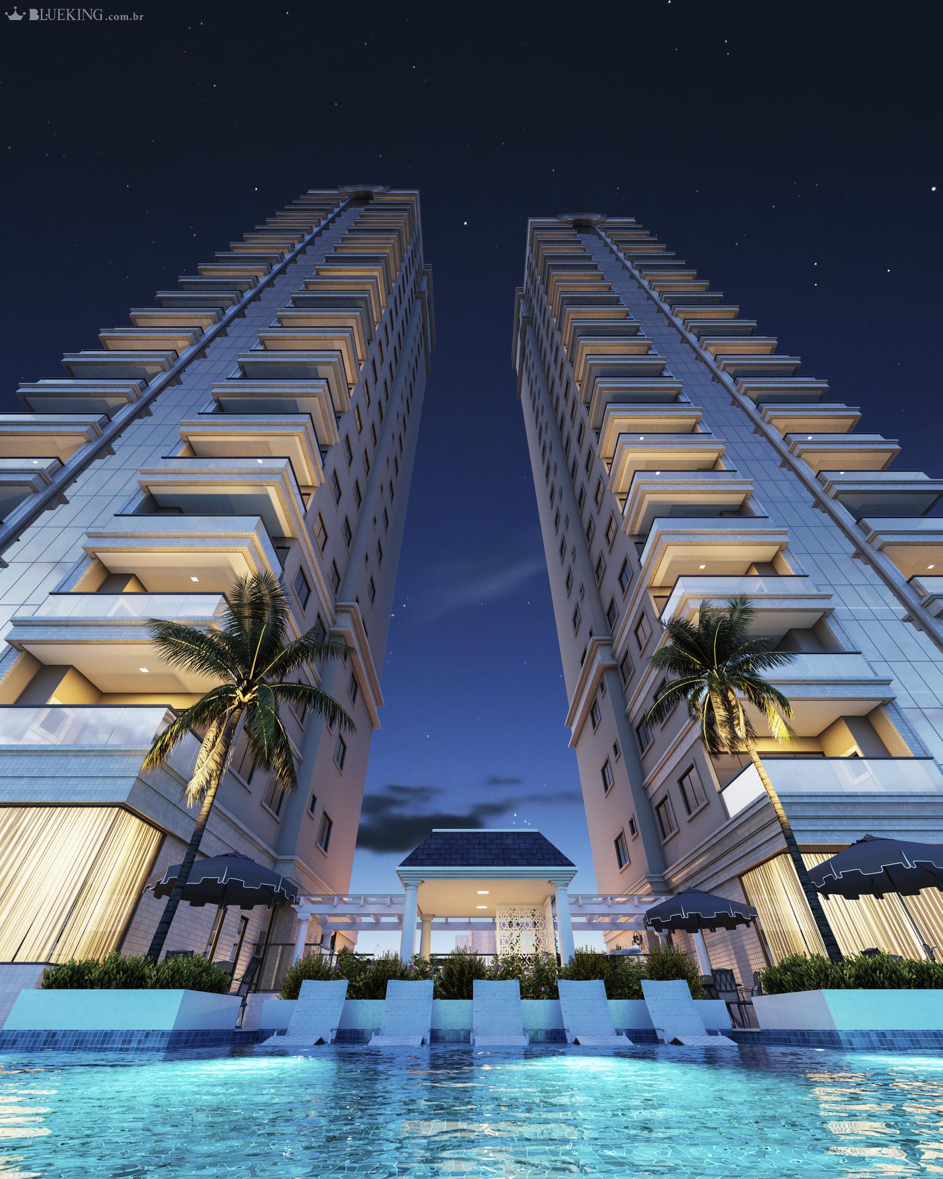 Apartamento com 03 su?tes no Edif?cio Imperial Coast em itapem...