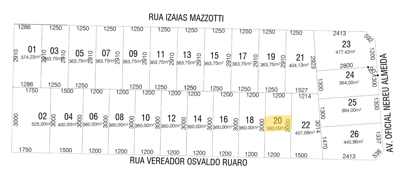 Lote ? venda pr?ximo ao PB Shopping no bairro S?o Luiz em Pato...
