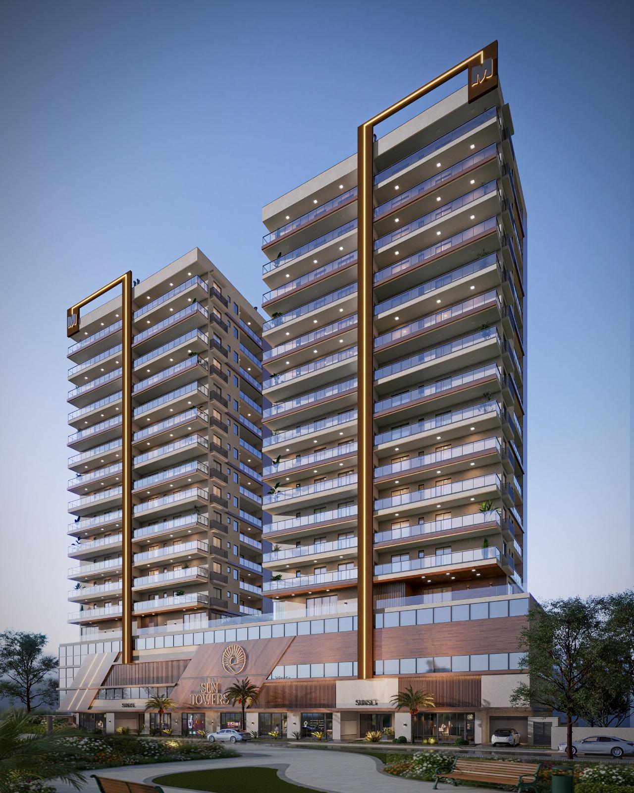 Apartamento alto padrão à venda no Edifício Sun Towers em Nave...