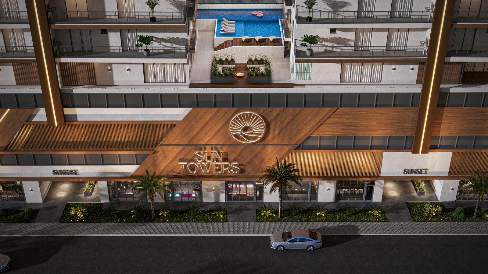 Apartamento alto padrão à venda no Edifício Sun Towers em Nave...