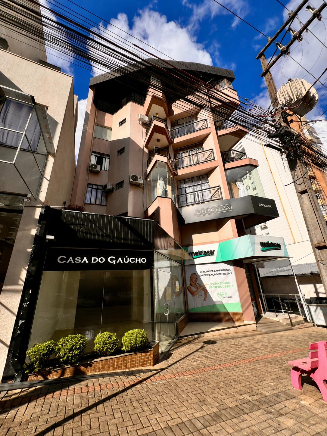 Sala comercial t?rrea para loca??o no Centro de Pato Branco - PR