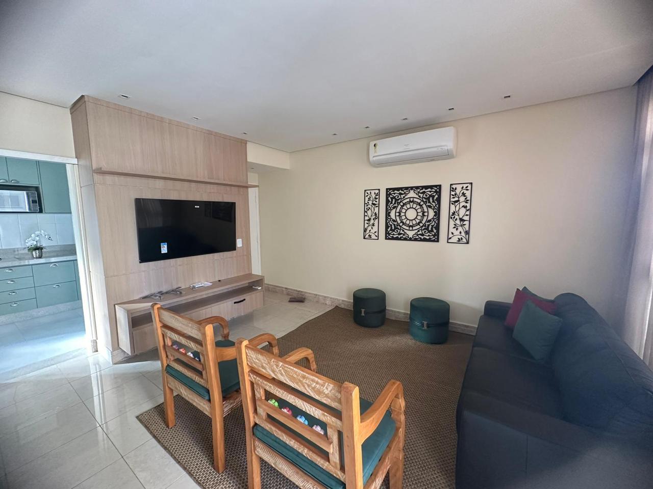 Apartamento Mobiliado no Edifício Ana Vitória com 3 Quartos e ...