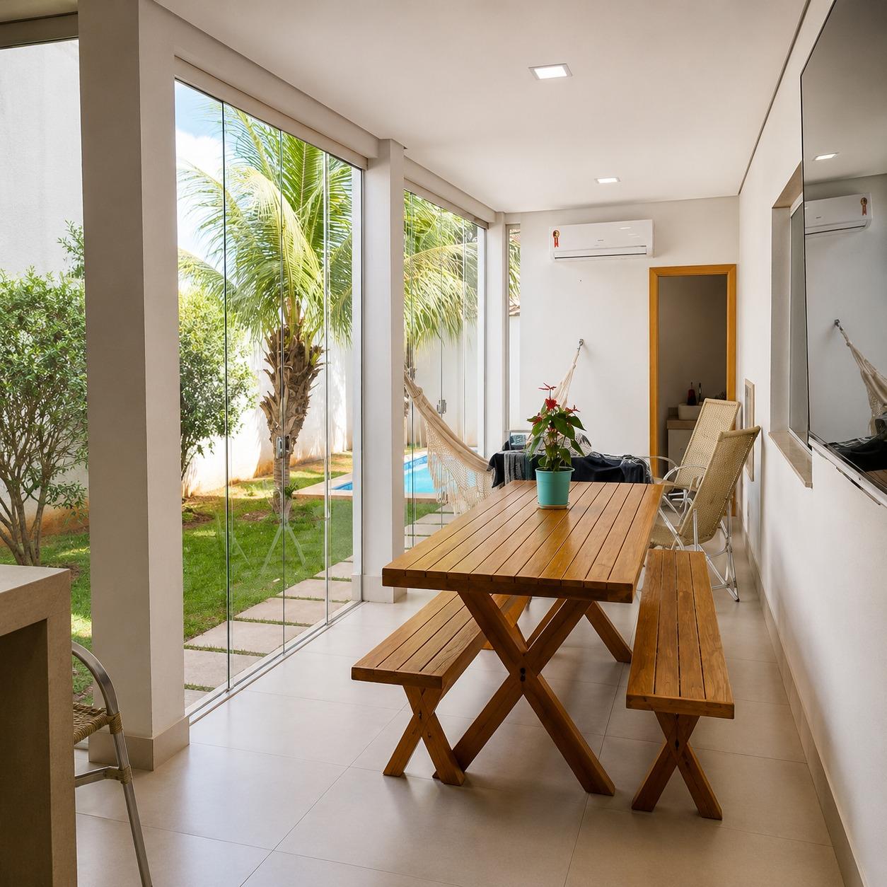 Casa Térrea no Condomínio Belvedere I com 3 Suítes e Gourmet C...
