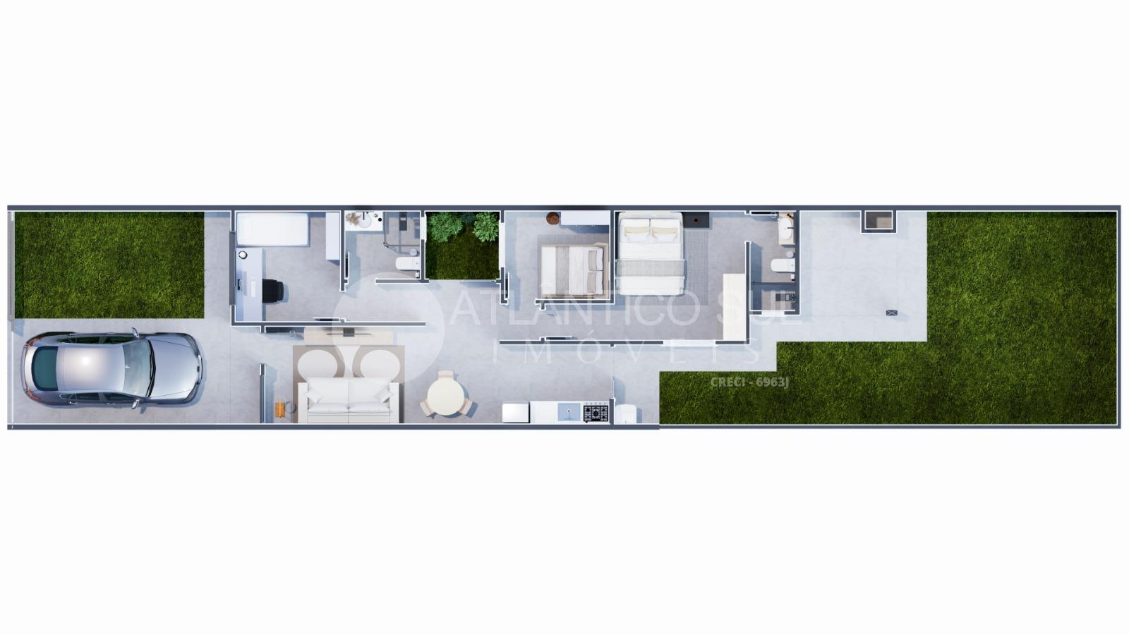 Casas novas à venda no balneário CARAVELAS, MATINHOS - PR