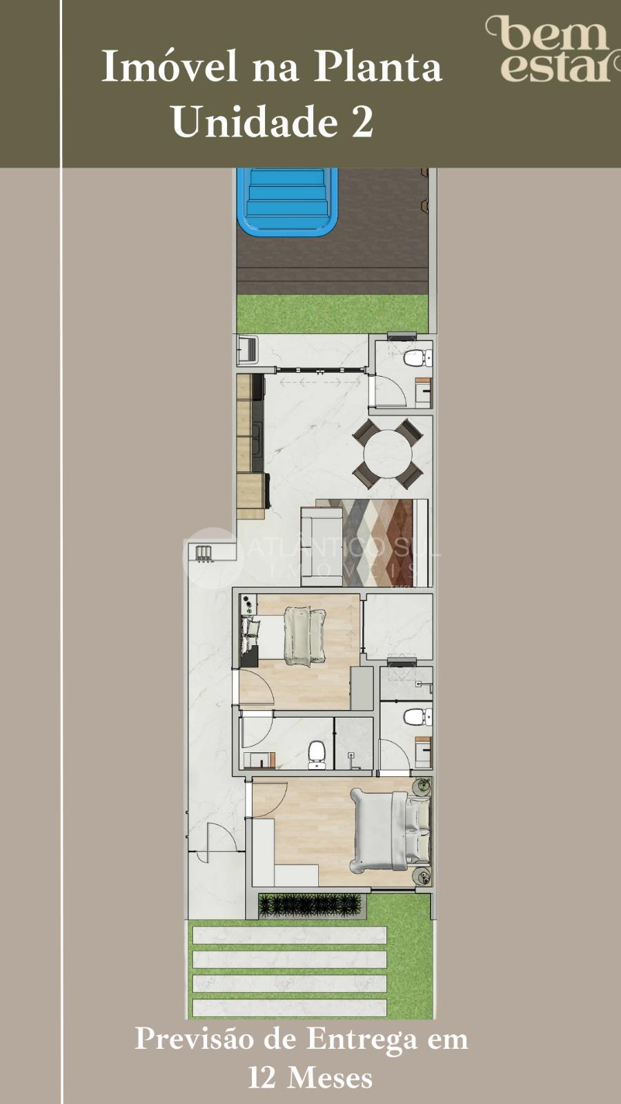Casa á venda com piscina, CANOAS, PONTAL DO PARANA - PR