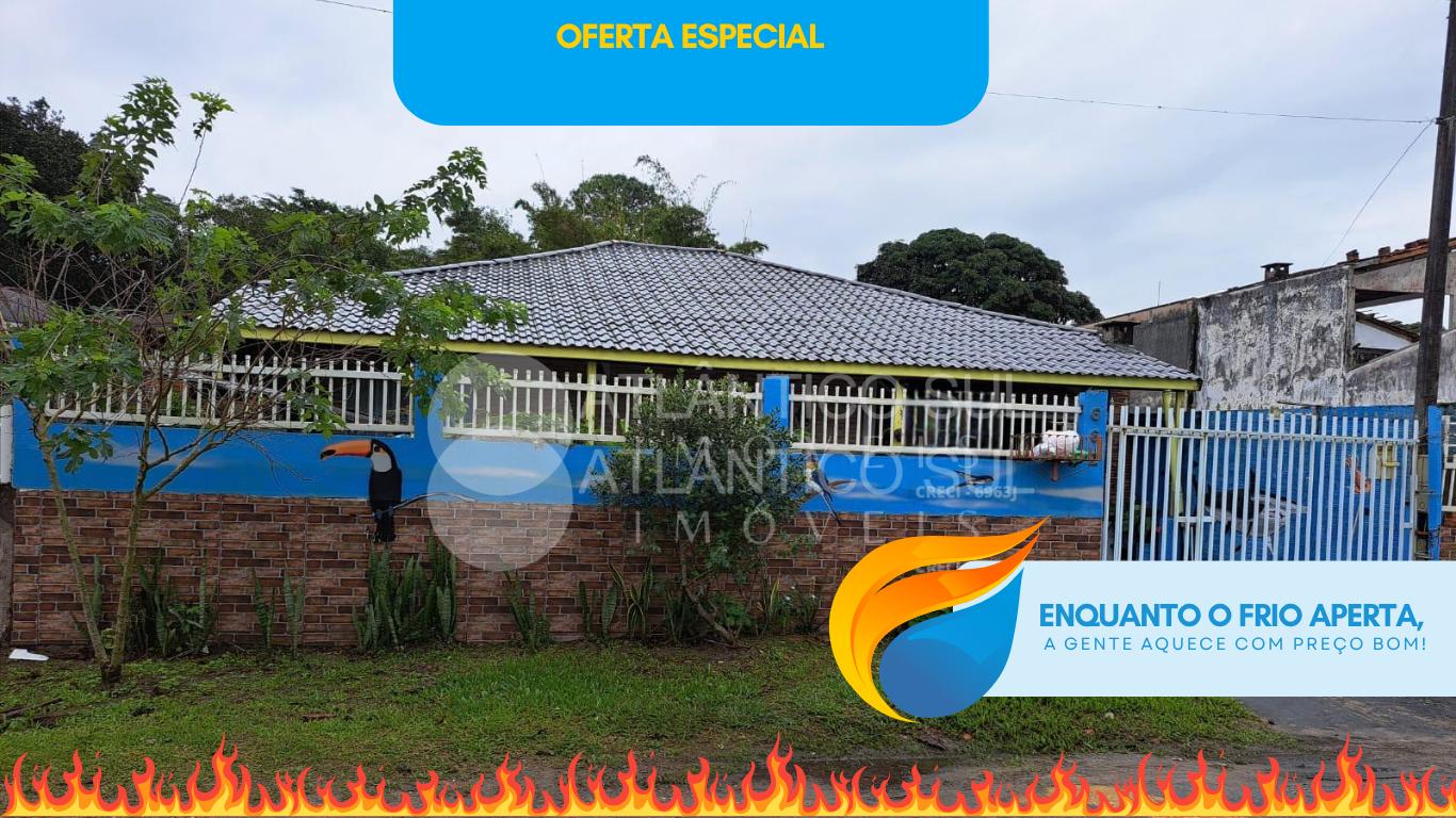 CASA COM PISCINA EM ALVENARIA, 650M DA PRAIA, PONTAL DO PARANA...