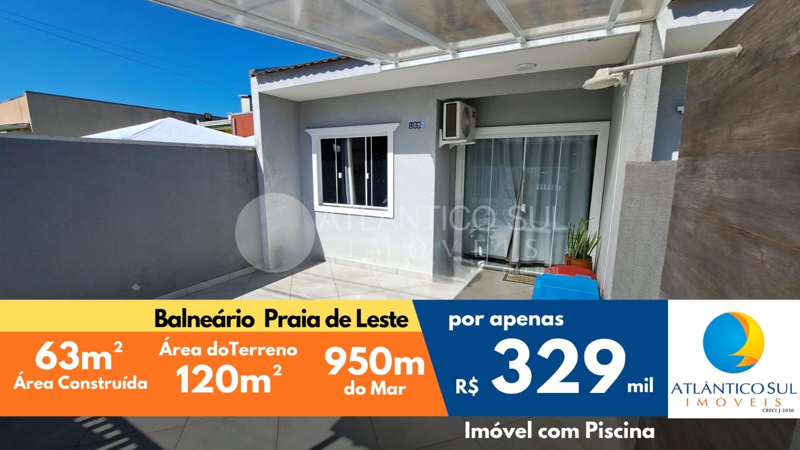 CASA COM PISCINA, APENAS 950m DO MAR, PRAIA DE LESTE - PONTAL ...