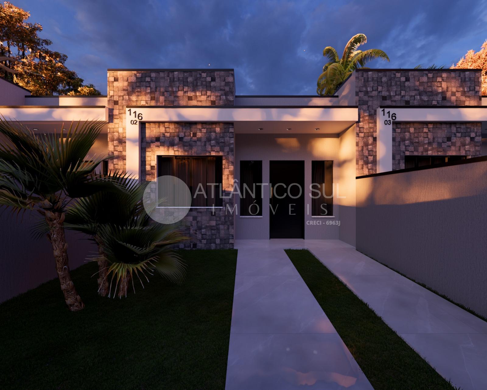 Casas novas com 3 quartos à venda, Leblon, PONTAL DO PARANA - PR