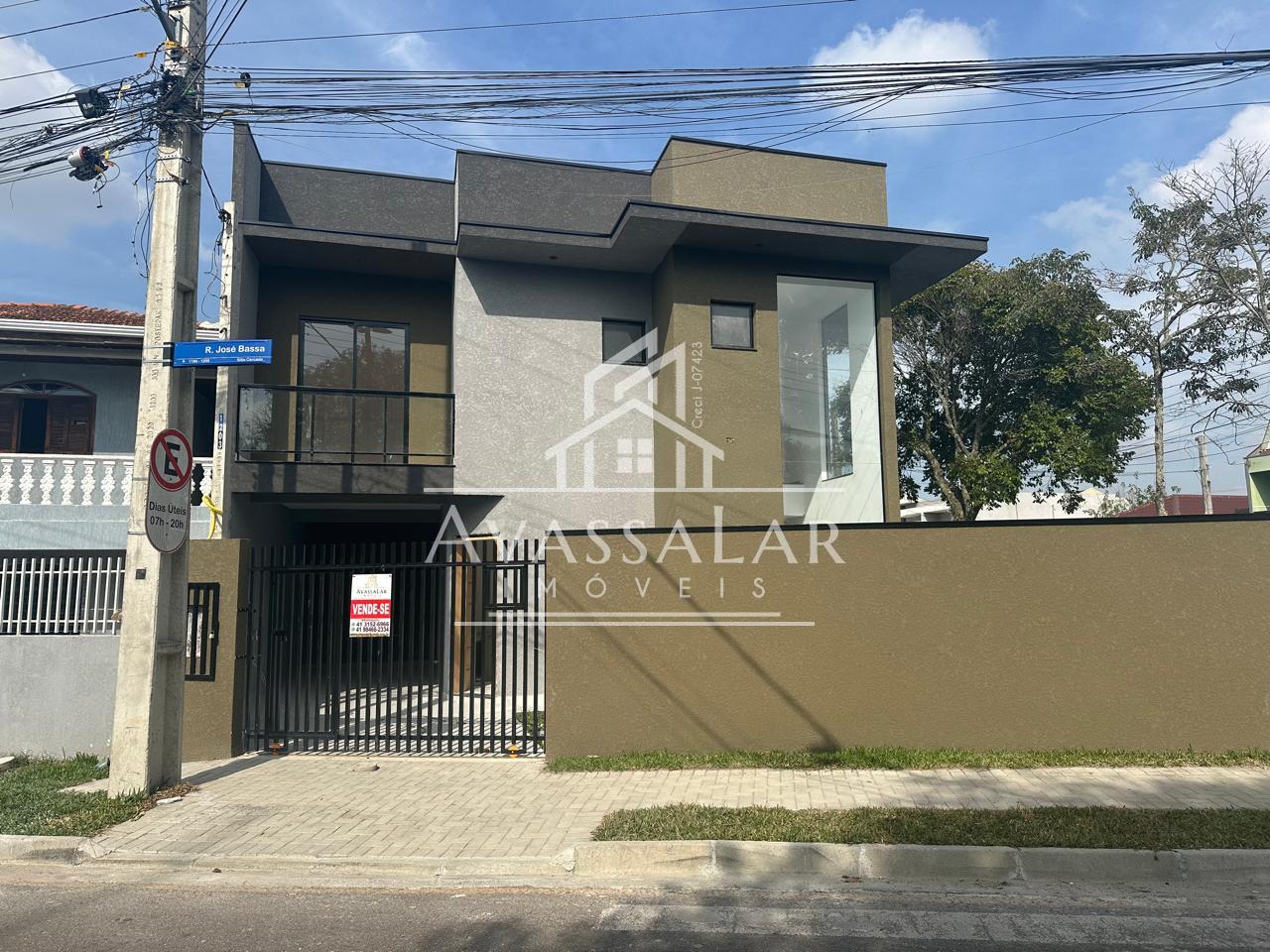 Sobrado com 3 quartos ? venda, S?tio Cercado, CURITIBA - PR