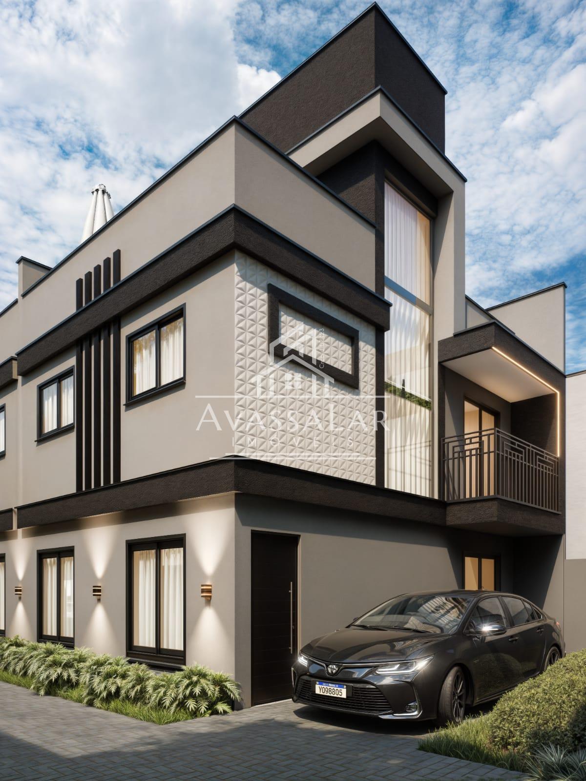 SOBRADO COM 3 DORMITORIOAS SENDO SUITE BAIRRO XAXIM - CURITIBA