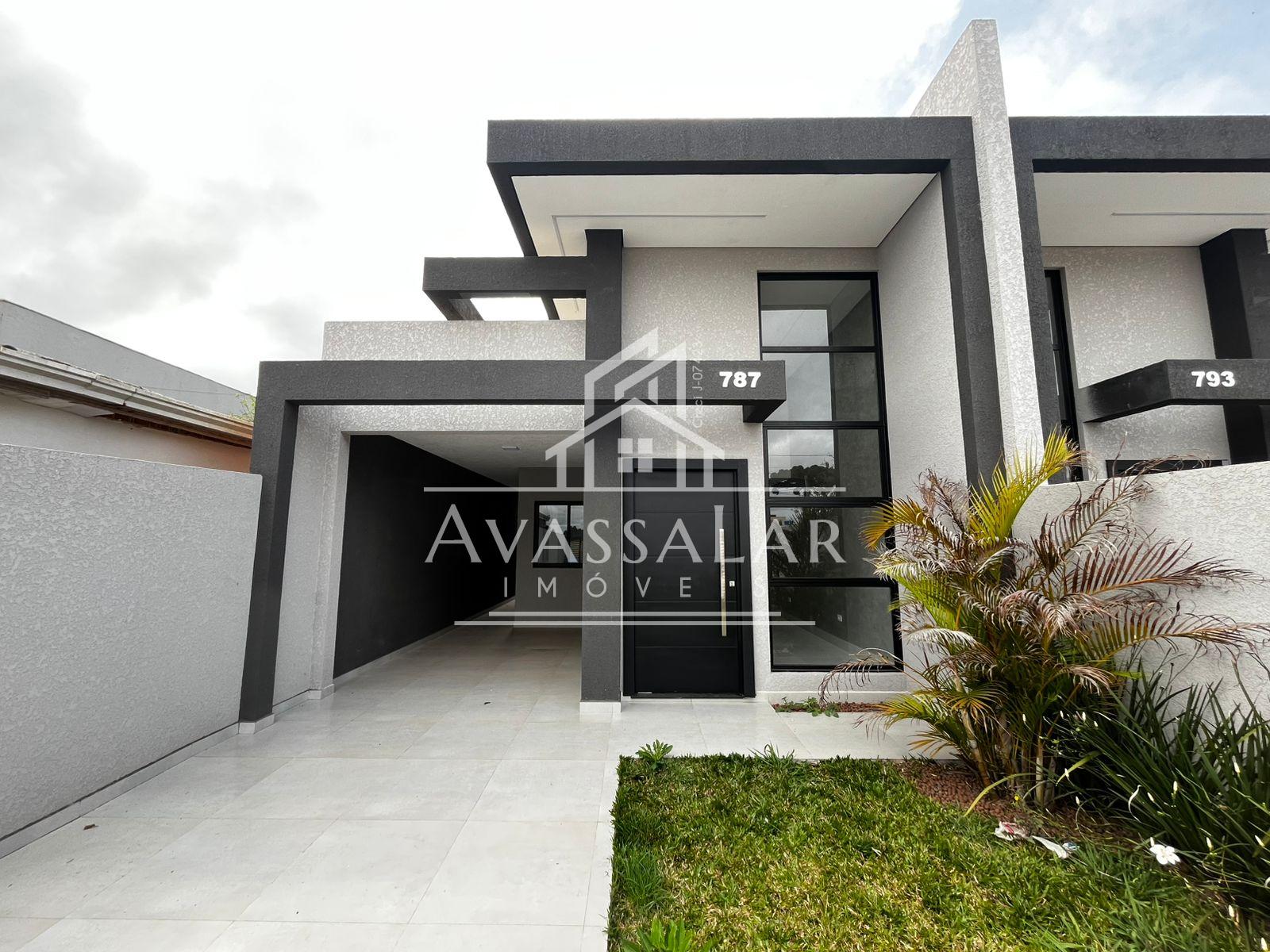 Casa com 3 dormitorios sendo 1 suite com closet 2 vagas de gar...
